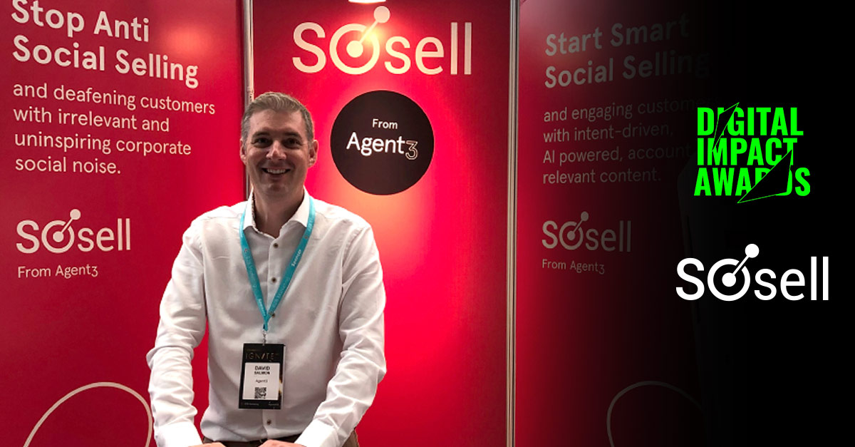 SoSell reaches shortlist at Digital Impact Awards!