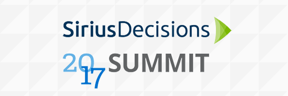 Three key takeaways from SiriusDecision Summit 2017