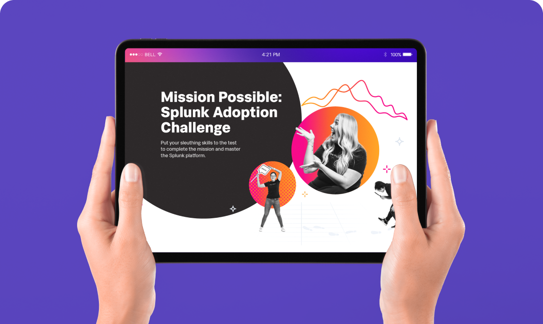 Mission possible: Gamified engagement experience to support Splunk adoption